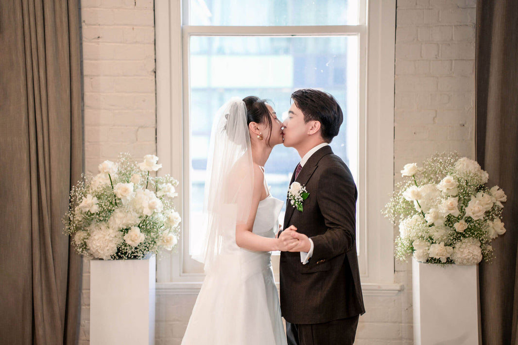 An Intimate All-White Wedding at The Hotel Britomart, Auckland